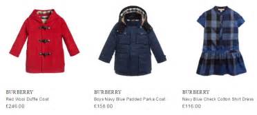 Burberry children outlet